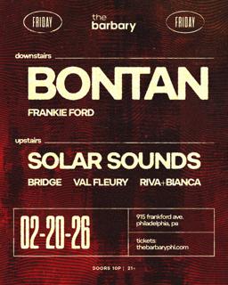 Bontan X Solar Sounds