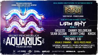 Secret Psychedelica: Aquarius 2026 ~ Year Seven