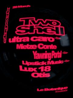 Slagwerk: Two Shell / Ultra Caro / Mietze Conte / Yawning Portal