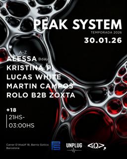 Peak System Temporada 2026 // Unplug Bar