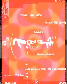 Musa 13.02.26 𖣐 Phloem B2B Sham, Ennio B2B Hamy, Schierke, Memory Palace + Residents