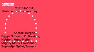 Klubnacht Rosenmontag