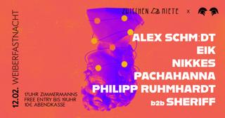 Weiberfassnacht With Römertanz X Zwischenmiete