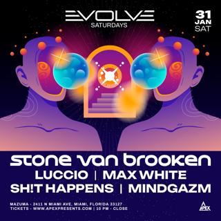 Evolve Saturdays Presents Stone Van Brooken (18+ Event)