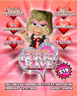 Kissy Sweetie'S Valentines Day Furry Rave