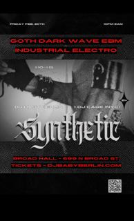 Synthetic - Goth Electro Industrial Dark Wave Ebm Party