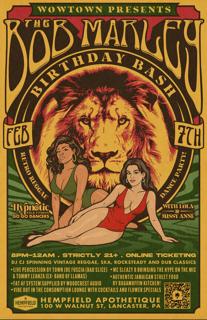 Wowtown: Bob Marley Birthday Retro Reggae Bash
