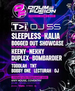 Drum Fusion: T>I, Dj Ss, Sleepless 
