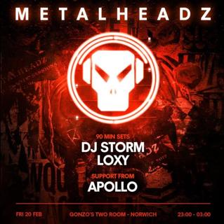 Metalheadz: Dj Storm, Loxy & Apollo