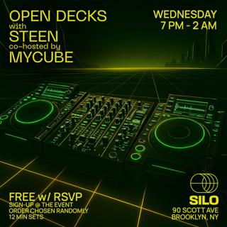 Open Decks With Steen And Mycube