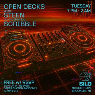 Open Decks With Steen And Scribble