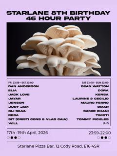 Starlane 8Th Birthday 46 Hour Party