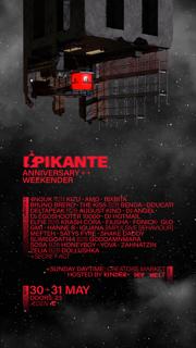 Pikante [31 Hours]  + Sunday Openair Kdw Market [2 Floors + Garden] 