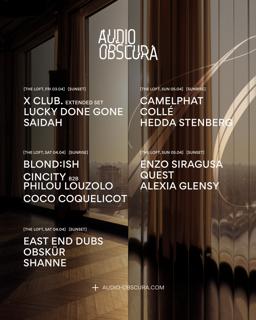 10 Years Audio Obscura At The Loft - Easter Special