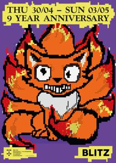 Blitz 9 Year Anniversary [Thu 30/04 – Sun 03/05]