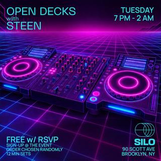 Open Decks With Steen And Chillosophy