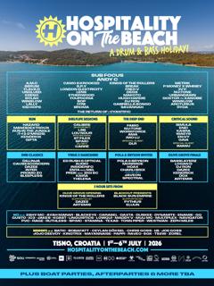 Hospitality On The Beach 2026 - A Drum & Bass Holiday