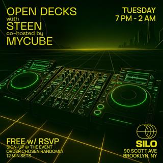 Open Decks With Steen And Mycube