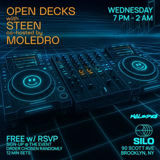 Open Decks With Steen And Moledro