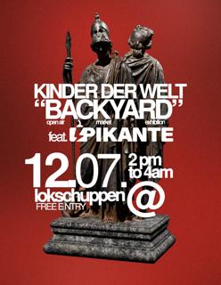 Kinderderwelt X Pikante - Free Open Air + Club Night (2 Floors)