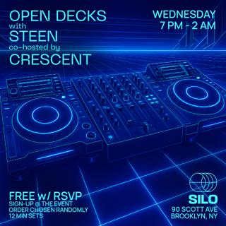 Open Decks With Steen And Crescent