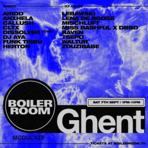 Boiler Room: Ghent