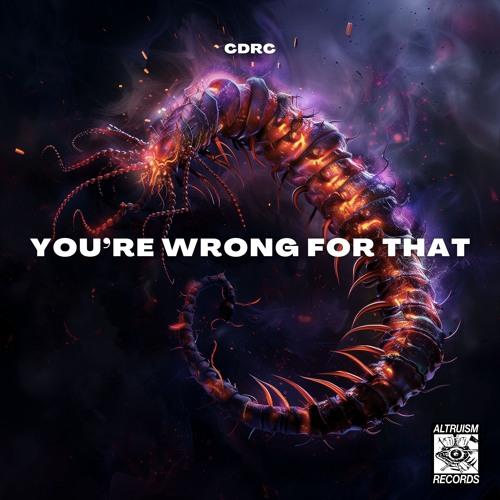 You'Re Wrong For That