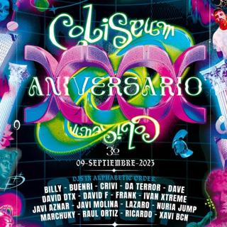 30 Aniversario Coliseum - 9 Septiembre