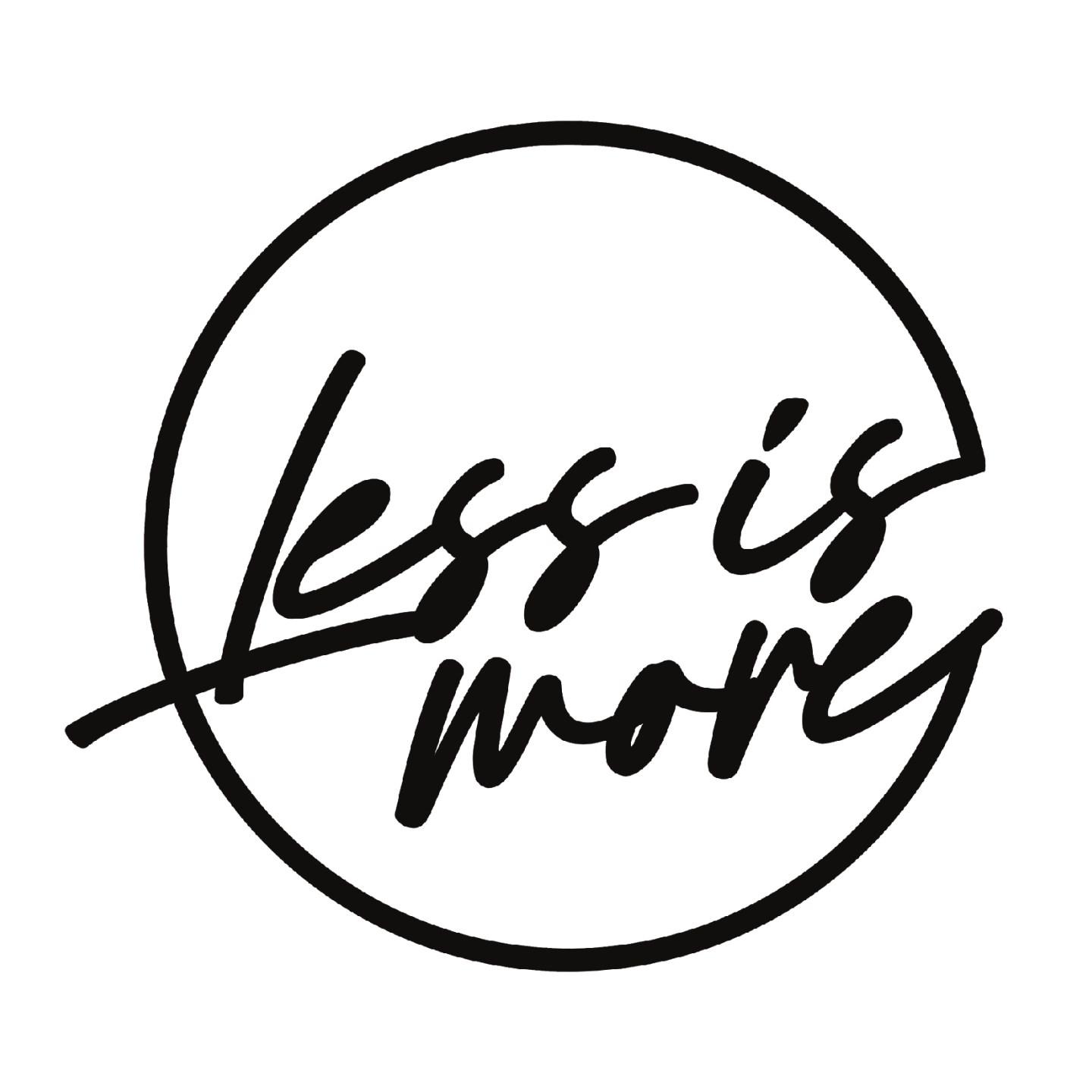 Less Is More