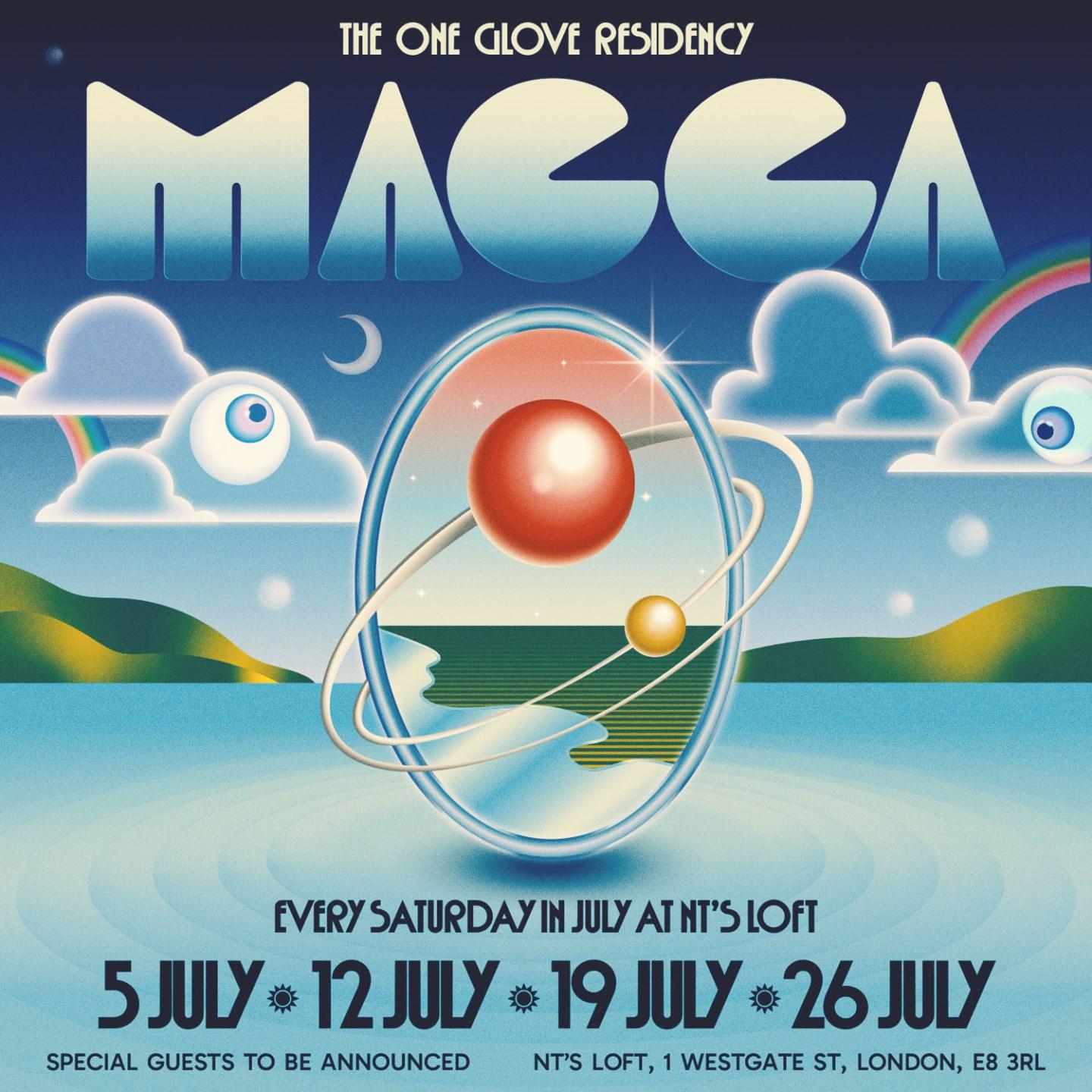 One Glove Residency With Macca - Every Saturday In July