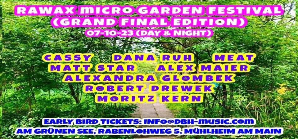 Rawax Micro Garden Festival