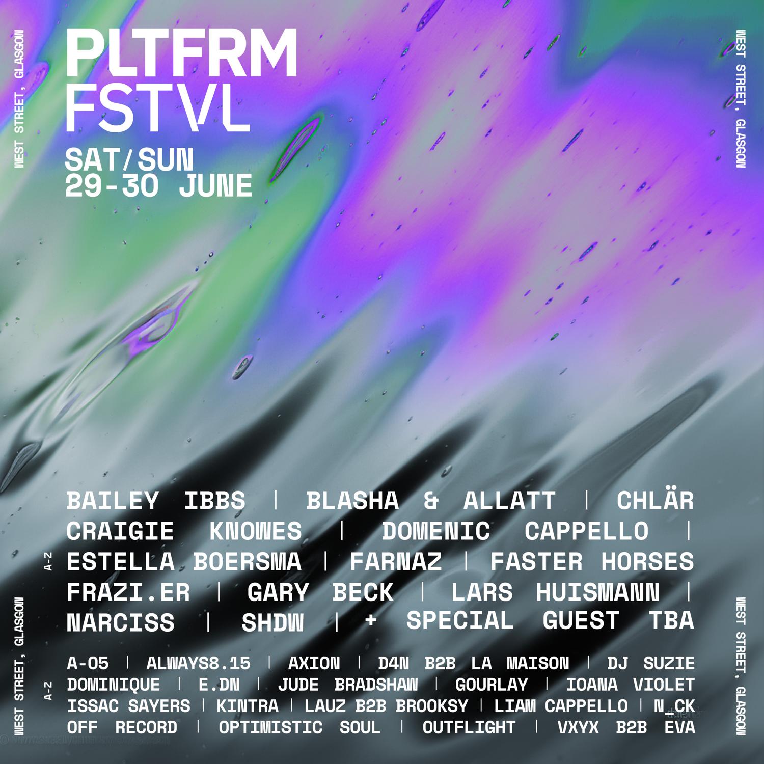 Pltfrm Summer Festival